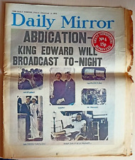 Daily mirror 1936 for sale  BOREHAMWOOD