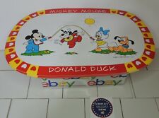 Disney Mickey Mouse 1984 Vintage Mesa de Cena Lugar Alfombrilla (Lote de 4) Goofy Donald segunda mano  Embacar hacia Argentina