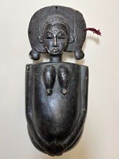Makonde Pregnant Belly Mask Njorowe African Art 18" X 7" African art for sale  Shipping to South Africa