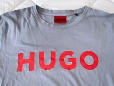 Camiseta Hugo Boss Label Logo Graphic Cinza Lavado Masculina Tamanho P comprar usado  Enviando para Brazil