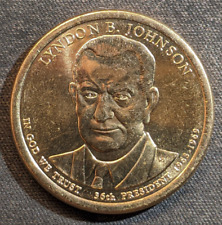 Dólar presidencial Lyndon Johnson 2015-D segunda mano  Embacar hacia Argentina