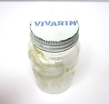 Usado, Jarro de botella de vidrio publicitario vintage de medicina Vivarin segunda mano  Embacar hacia Argentina