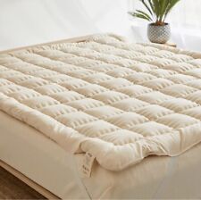 Used, Wow 100% Organic Merino Wool Pillow Top Mattress Topper Cover Pad Twin 2" NEW for sale  Shipping to South Africa