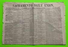 Sacramento daily union for sale  Titusville