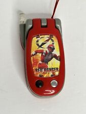 Vintage Bandai Power Rangers Telefone Flip Vermelho Power Ranger Funciona, usado comprar usado  Enviando para Brazil