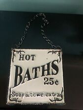 vintage toilet signs for sale  SOUTHAMPTON