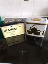 Tea tins for sale  SWAFFHAM
