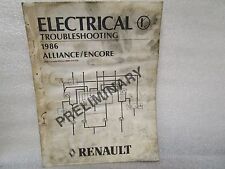 Usado, 1986 solución de problemas eléctricos Renault Alliance/encore 8980 010 078 segunda mano  Embacar hacia Mexico