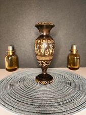 Vase bois gravé d'occasion  Yssingeaux