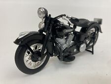 Harley Davidson motocicleta fundida escala 1:18 por Maisto Black Panhead, usado comprar usado  Enviando para Brazil