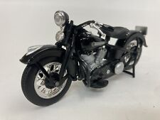 Motocicleta fundida a presión Harley Davidson escala 1:18 de Maisto Black Panhead segunda mano  Embacar hacia Argentina