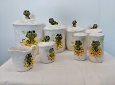 sears frog canisters for sale  Aurora