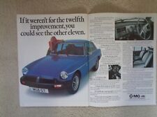 Mgb advertisement 1976 for sale  OLDHAM
