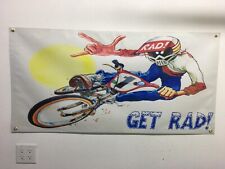 BMX RAD RICK 2x4 banner de la vieja escuela faltave tienda reproducción, usado segunda mano  Embacar hacia Argentina