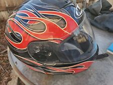 HJC C9S-R1 Inferno Modular Design Street Motorcycle Helmet Full Visor Vented , used for sale  Shipping to South Africa