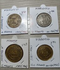 Marocco monete 10 usato  Zandobbio