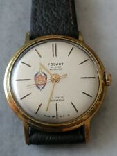 Usado, Vintage Poljot De Luxe 29 Joias Automático- KGB Oficial Relógio de Pulso Banhado a Ouro comprar usado  Enviando para Brazil