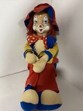 Vintage clown plush for sale  WREXHAM