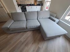 three seater fabric sofa for sale  CHESTER