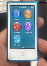 Apple iPod Nano 7th Generation Blue 16GB A1446 W/ 1,800 Used Working READ for sale  Shipping to South Africa