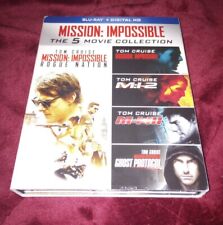 Usado, Conjunto de 5 discos Blu-ray Mission Impossible The 5 Movie Collection Tom Cruise  comprar usado  Enviando para Brazil