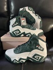 Fila MB Jamal Mashburn Hombres Talla 12 Zapatos Blanco Verde Clásico Baloncesto Tenis segunda mano  Embacar hacia Argentina