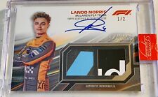 Cartão Lando Norris 1/2 Black Patch autografado 2023 Topps Dynasty Formula 1 F1, usado comprar usado  Enviando para Brazil