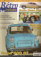 Retro hebdo vespa d'occasion  Rennes-