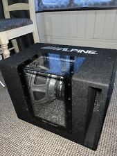 Alpine subwoofer sbg for sale  BURTON-ON-TRENT