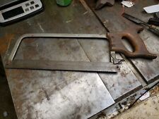 EARLY Vintage Miller's Falls 14" Blade Butcher Bone Meat Saw  for sale  Shipping to South Africa