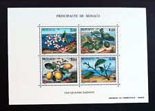 MONACO  1990 The Four Seasons of the Lemon Tree  BLOC NEUF** MNH  Q2B segunda mano  Embacar hacia Argentina