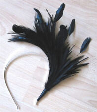 Black feather headband for sale  MAIDENHEAD