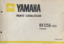 Livro de peças genuínas Yamaha 1980 RX125G comprar usado  Enviando para Brazil