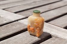 📦Antiga garrafa de rapé de ágata esculpida em macaco cavalo chinês comprar usado  Enviando para Brazil