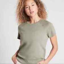 Athleta Sundown Boatneck Tee In Shadow Olive size M for sale  Shipping to South Africa