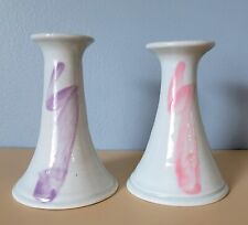 Pottery candleholders vases for sale  Shipping to Ireland