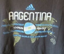 Camiseta Adidas Copa Mundial de la FIFA 2010 Sudáfrica Argentina Selección Nacional de Fútbol segunda mano  Embacar hacia Argentina