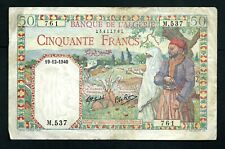 Algeria francs 1940 for sale  ILKLEY