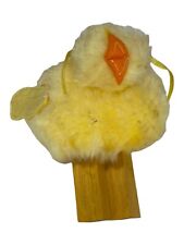 Usado, Antigo 1985 Dept 56 Easter Chick Pernas de Madeira Amarelas com Agitação Interna Squeaker comprar usado  Enviando para Brazil