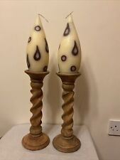 Pair large twisted for sale  BEDALE