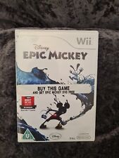 Disney Epic Mickey (Nintendo Wii, 2010) - Versão Europeia SEM DVD Grátis Apenas Jogo comprar usado  Enviando para Brazil