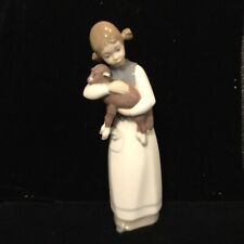 Lladro girl holding for sale  Shipping to Ireland