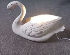 Elegant swan lamp for sale  NOTTINGHAM