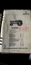 DEUTZ tracteur D4006 4006 : catalogue de pièces 1971 d'occasion  Bonneval