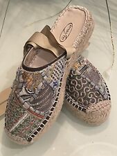 Imayin Espadrille (Estilo Antropologia) - Multipadrão Boho Tamanho 6.5, usado comprar usado  Enviando para Brazil