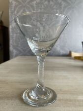 Babycham glass martini for sale  MANCHESTER