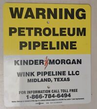 Warning petroleum pipeline for sale  Holden