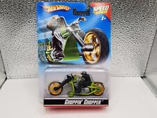 Hot Wheels Speed Cycles Chopper Chopper - Verde com aros amarelos comprar usado  Enviando para Brazil