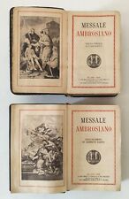 Messale ambrosiano volumi usato  Cusano Milanino