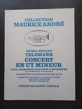 Telemann concert min d'occasion  Milly-sur-Thérain